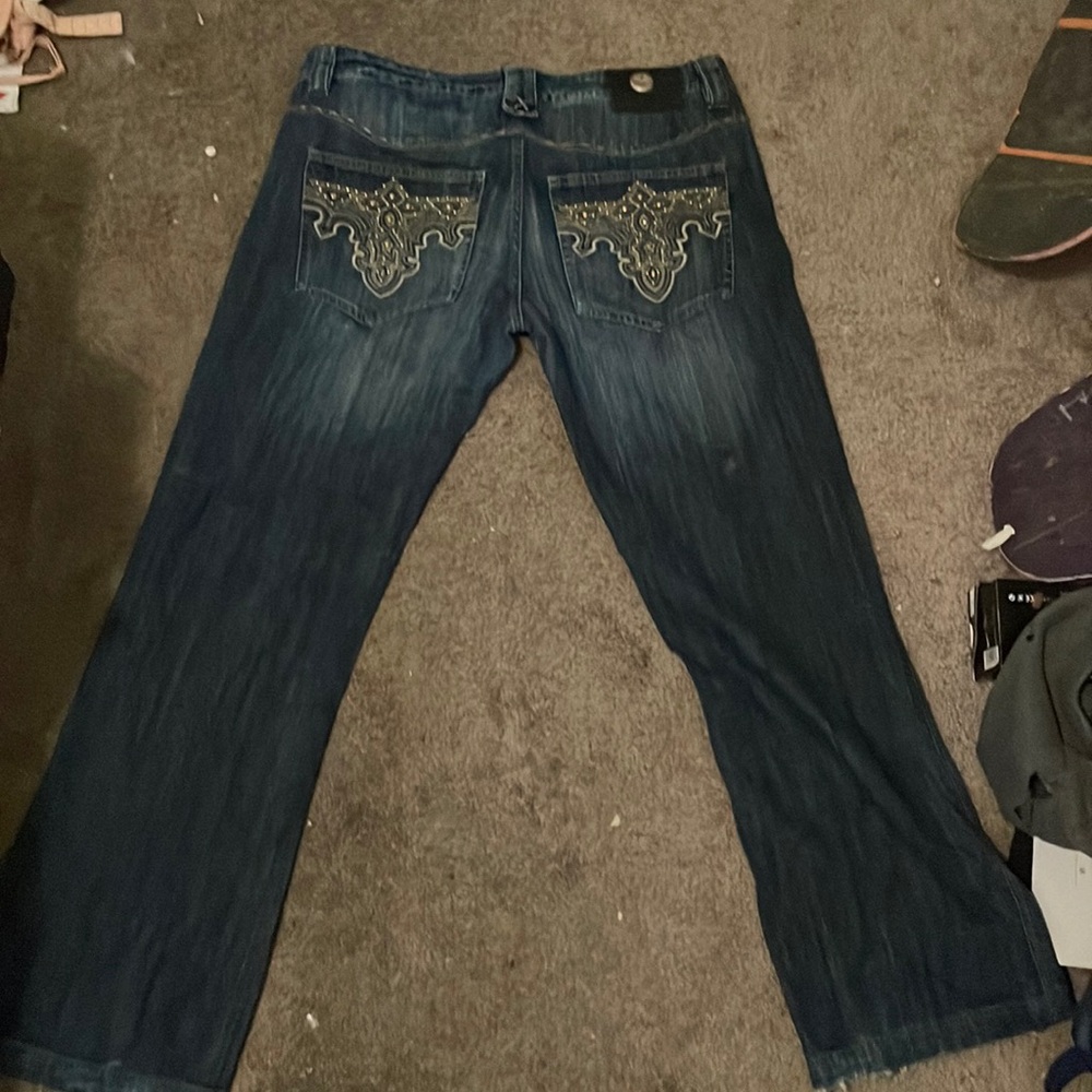Y2K Pants Straight Fit 34x32